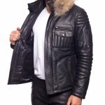 Blouson cuir homme giorgio mikey Revacuir