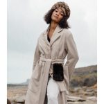 Magnifique manteau en laine et cachemire Made in France ALINE