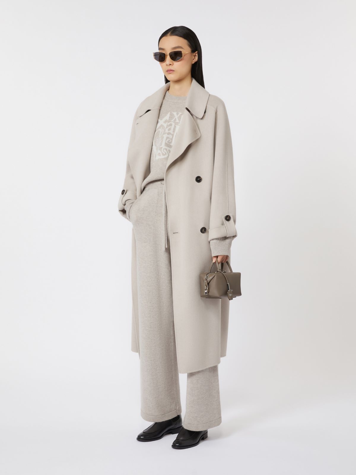 manteau-long-beige-718htz-1.jpg Manteau en laine, beige | Max Mara – Image 1