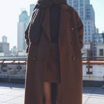 Manteau en laine à double boutonnage