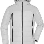 Veste matelassée Homme anorak ski / neige JN1050 blanc