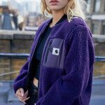 Carhartt WIP Polaire doublée Janet violette | Urban Outfitters FR