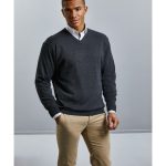 Pullover Homme Col V Russell