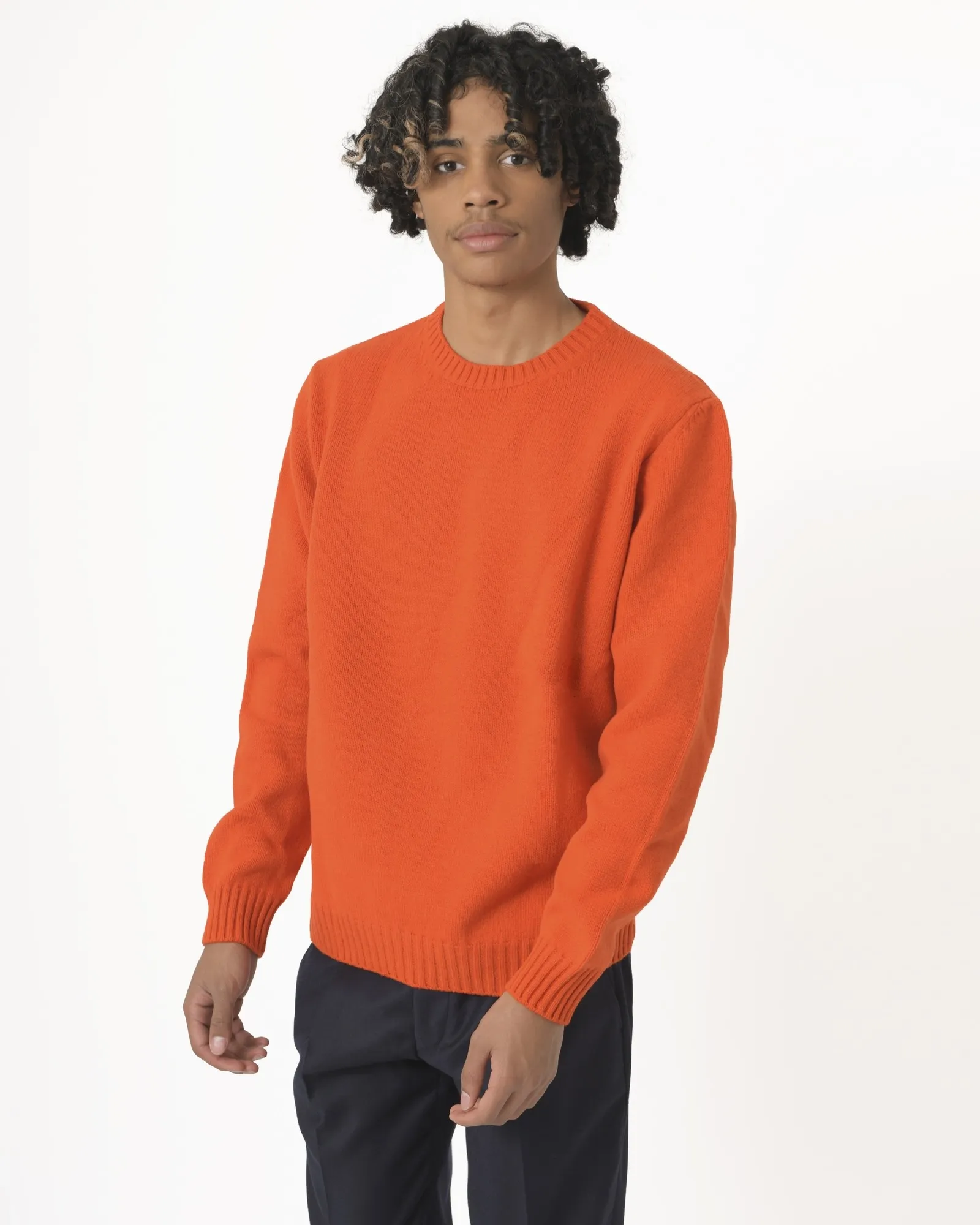 pull-laine-121iuw.webp Pull en laine Orange Vneck – Image 1