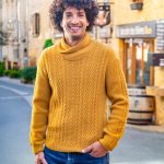 Pull torsade en laine Crussol