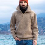 Pull camionneur homme en laine – Fabrication française, chaud et naturel
