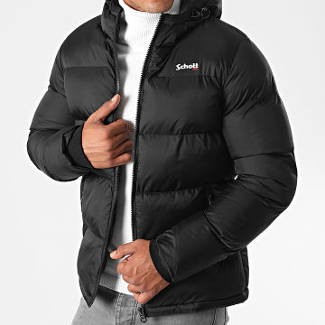 schott-doudoune-655nhr-1.jpg Schott NYC Doudoune Capuche Idaho Noir LaBoutiqueOfficielle.com – Image 1