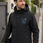 Veste softshell infirmier personnalisée | Brodée prénom & fonction Curalini