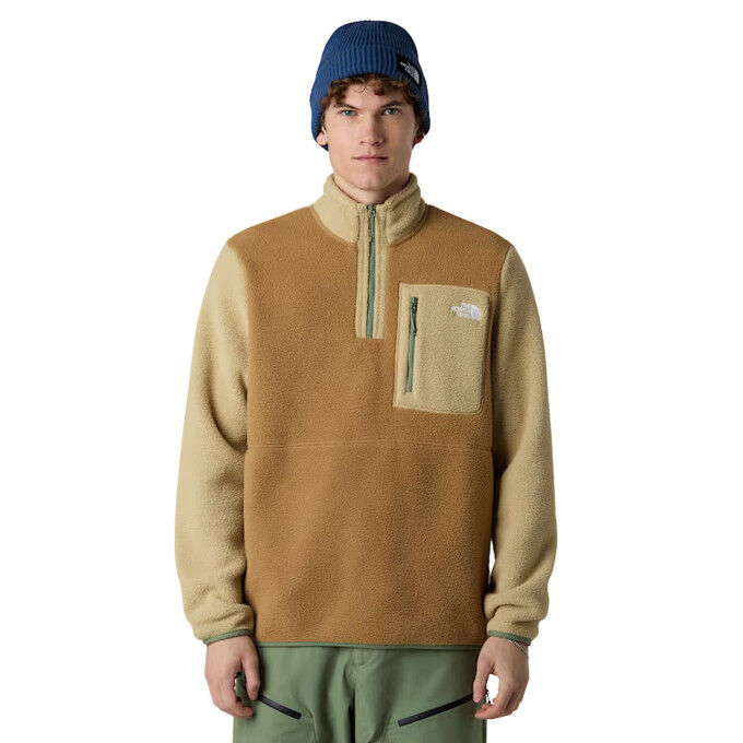 sweat-polaire-homme-573iqg-1.jpg Sweat polaire Homme TNF Yumiori : chaleur et confort sur les sentiers – Image 1