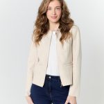 Veste courte unie