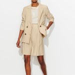 Veste de tailleur Femme Beige