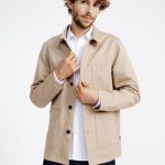 Veste Homme Made In France Valéry Beige Coton Bio Gentle Factory