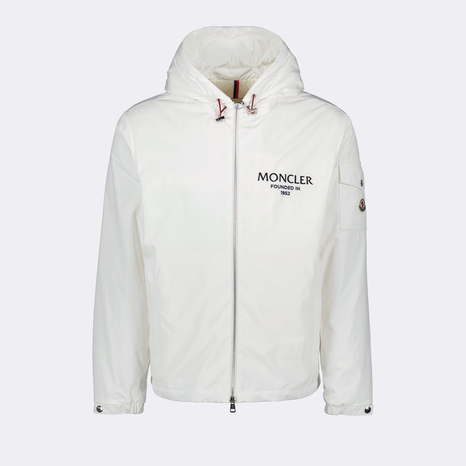 veste-blanche-homme-444zss-1.jpg Veste en Nylon Blanche Moncler Homme | WE IN STYLE – Image 1