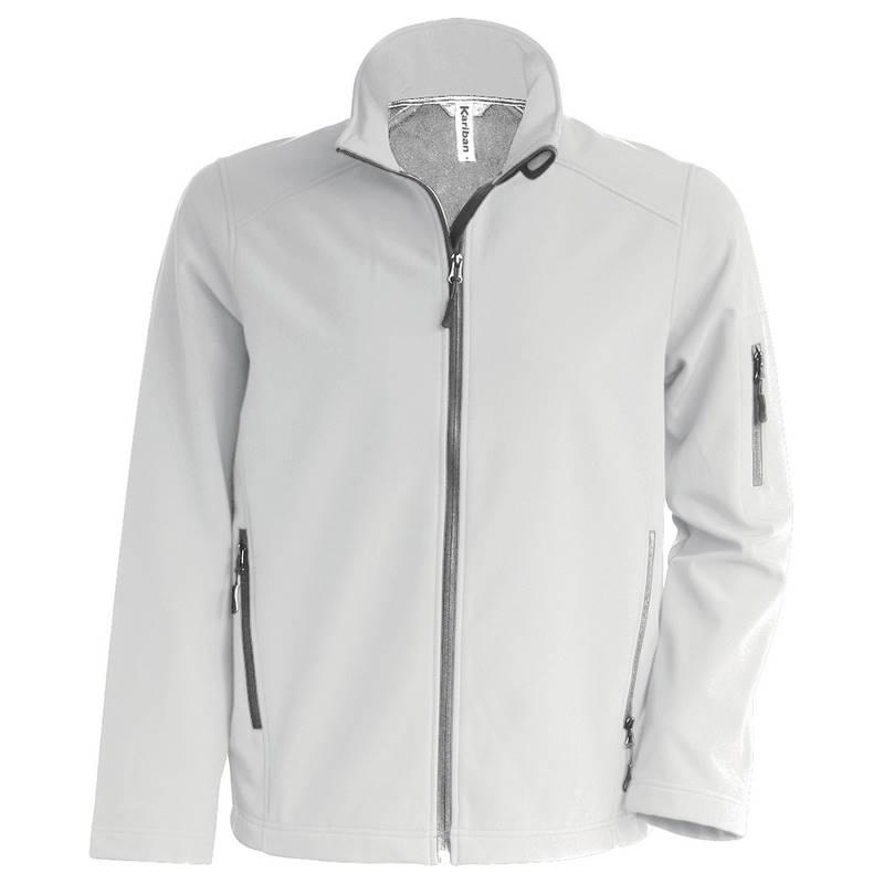 veste-blanche-homme-735emz-1.jpg Veste Softshell Homme Kariban – Image 1