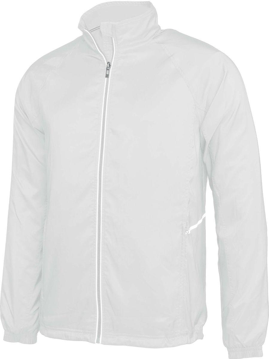 veste-blanche-homme-830wnb-1.jpg Veste survêtement sport PA342 blanc homme – Image 1