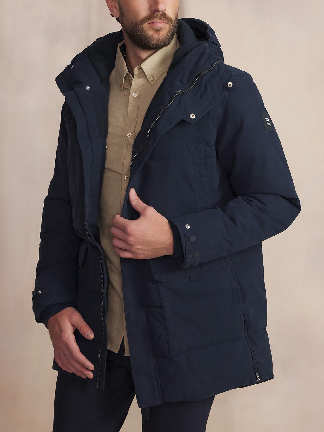 veste-chaude-homme-739wmu-1.jpg Manteau Homme Imperméable et Chaud Marine TBS – Image 1