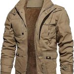 Veste Polaire Homme Manteau Homme Hiver Chaud Blouson Aviateur Homme Manteaux Et Blousons Homme Manteau Automne Hiver Homme 2023 Pulls, Gilets Et ...