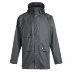 Veste de pluie imperméable verte Tuna Nine Worths