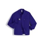 Veste de travail Bleu Roi 100% coton avec poches BP
