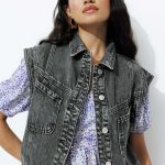 Promod SANS MANCHES Veste sans manches jeans gris/denim gris ZALANDO.FR