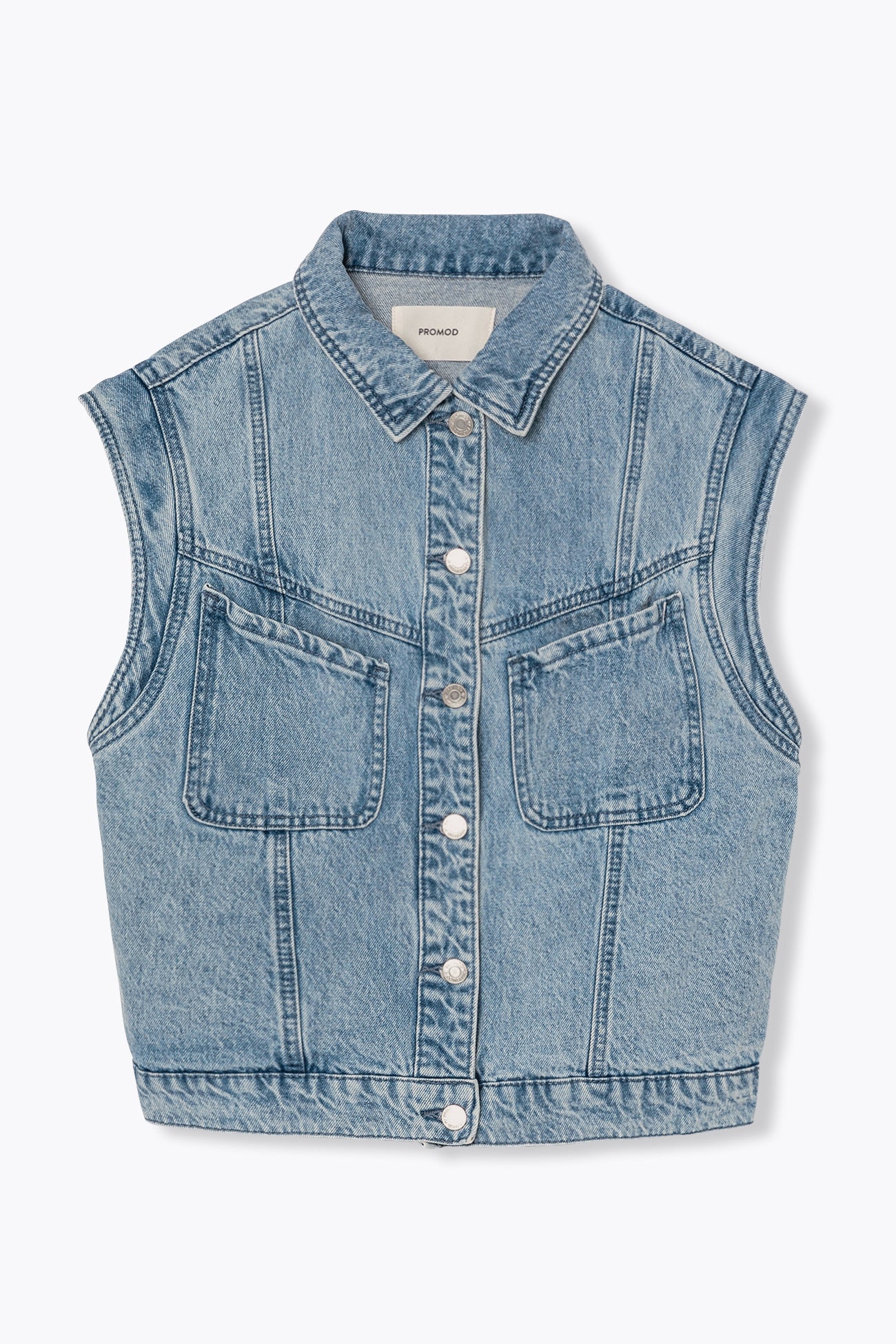 veste-en-jean-sans-manche-188yel-1.jpg Veste jean sans manches LEONIE – Image 1