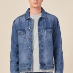 BONOBO Jeans Veste en jean denim double stone/denim indigo ZALANDO.FR