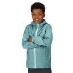 Veste impermeable à capuche Enfant Regatta Kid Pk It Jkt III Bleu Sport 2000 Ref RKW213 GHG