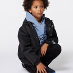 BOSS Kidswear À CAPUCHE Veste mi saison black/noir ZALANDO.FR