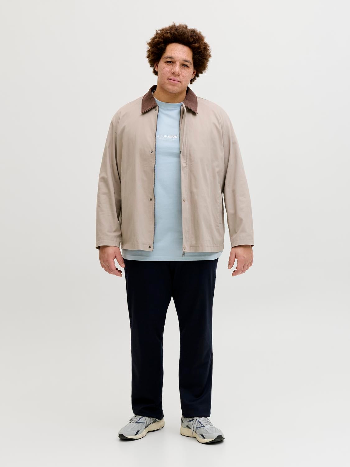 veste-jack-and-jones-507iwf-1.jpg Plus Size Veste | Marron clair | Jack & Jones® – Image 1