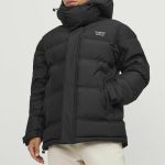 Jack & Jones WATTIERTE FUNKTIONS Veste d'hiver black/noir ZALANDO.FR