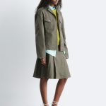 Veste cintrée en coton Vert kaki & Other Stories FR