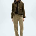 Mango Veste légère khaki/kaki ZALANDO.FR