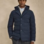 Bleu Marine Veste Matelassée Veste matelassée pour hommes Acheter en ligne | John Henric