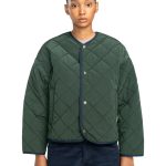 Reija Quilt Veste matelassée Vert Femme | Element