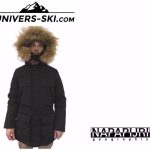 Veste parka NAPAPIJRI Skidoo Open Long Noir Homme 2027