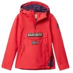 Veste Napapijri Homme Rainforest Summer Pocket True Red | Bottespluie