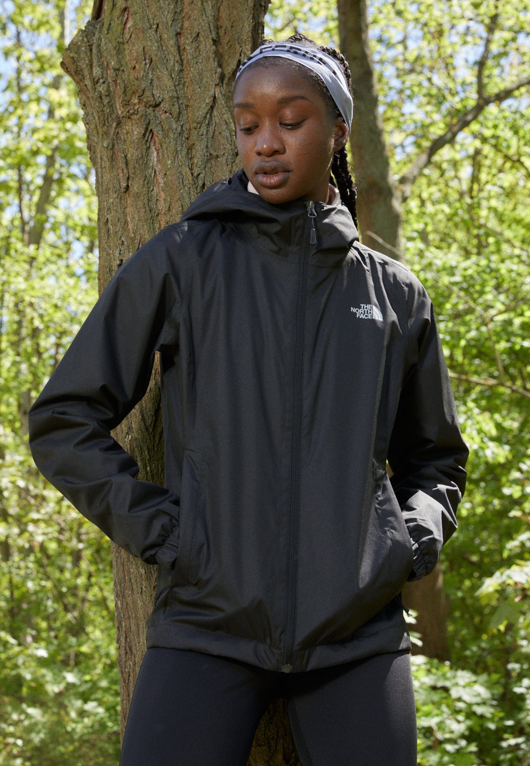veste-noir-371des-1.jpg The North Face QUEST JACKET Veste imperméable black/foil grey/noir ZALANDO.FR – Image 1