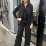 VESTE COTON NOIR