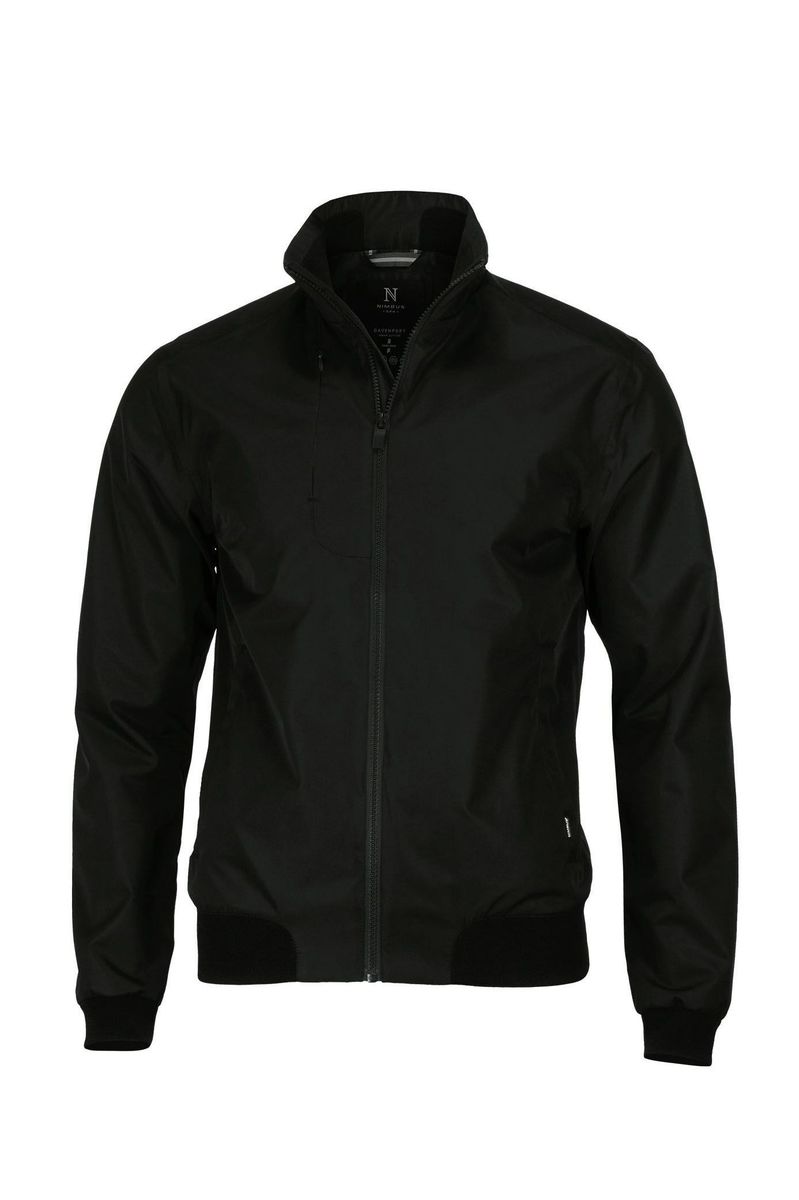 veste-noir-494lha-1.jpg Veste extérieur élégante et classique NB82M noir – Image 1