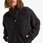 Blurry Cloud Veste polaire zippée Noir Femme | Roxy