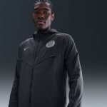 Veste capuche homme Nike Paris Saint Germain Light Windrunner Gris