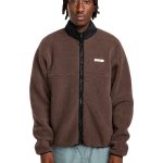 Classic Sherpa Veste en polaire Marron Homme | Element