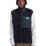 Lake Sherpa Veste sans manches en sherpa Noir Homme | Element