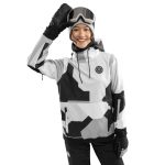 Veste snowboard femme Sports d'hiver W1 W Tibet Gris