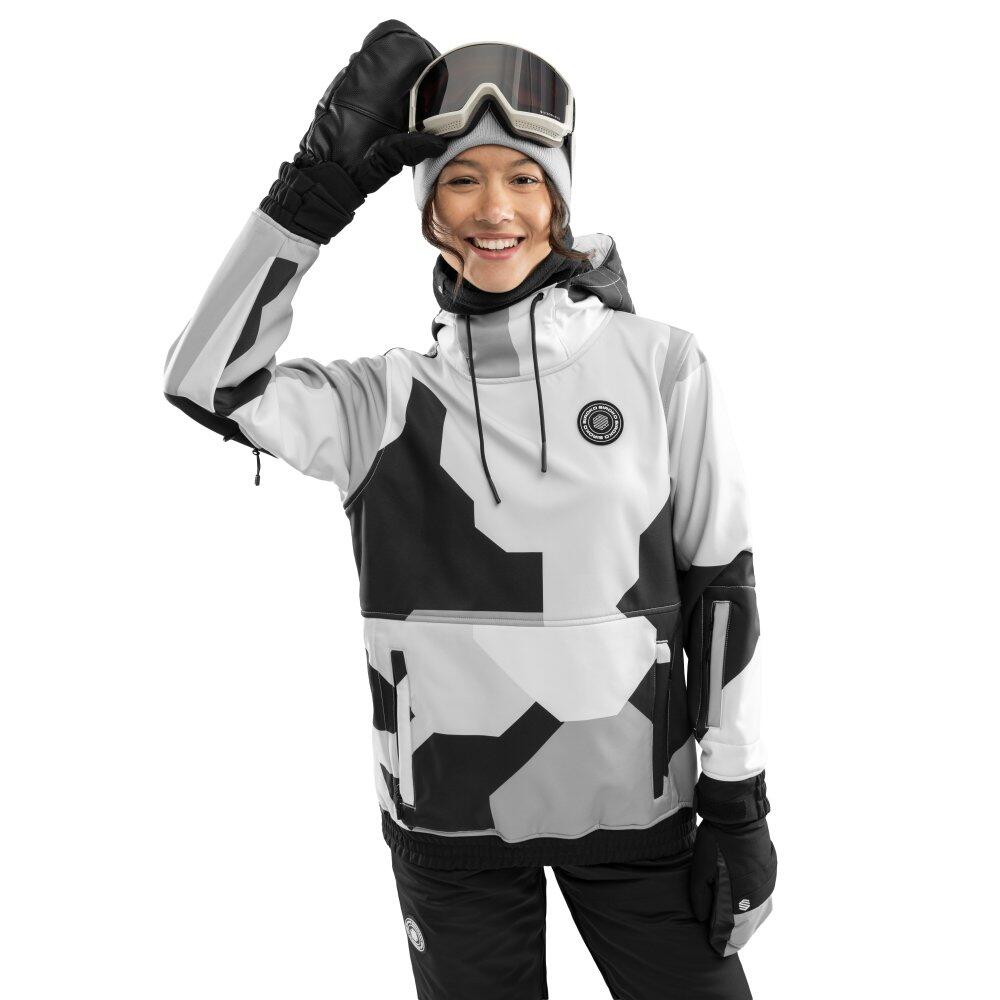 veste-snowboard-femme-597qef-1.jpg Veste snowboard femme Sports d'hiver W1 W Tibet Gris – Image 1