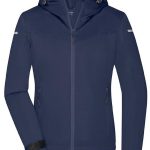 Veste 4 saisons softshell Femme JN1179 bleu marine