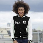 Teddy veste college Noir