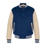 Blouson Teddy homme Ref 63767 Cobalt Beige XL