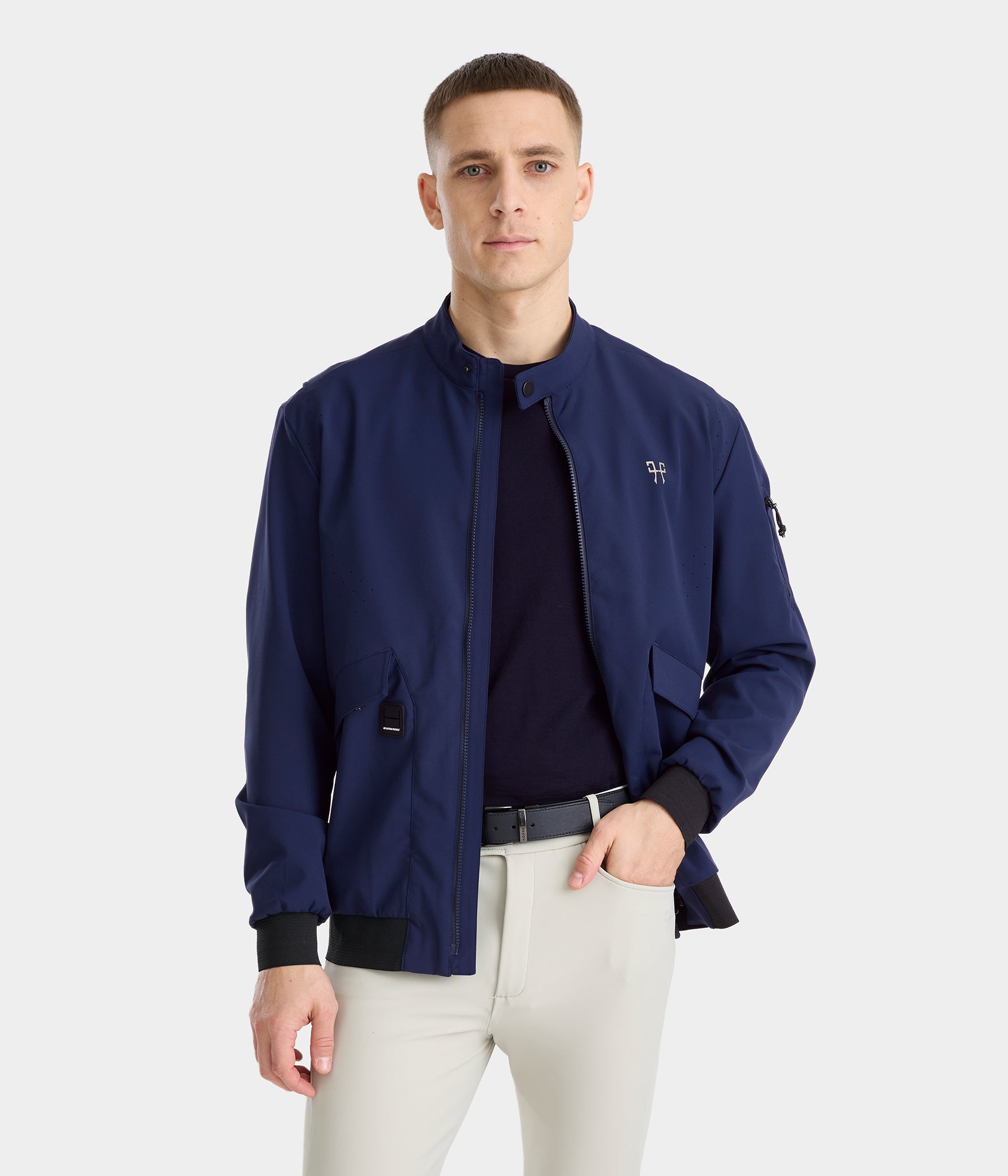 veste-teddy-homme-169ynw-1.jpg Teddy Jacket Veste d'équitation compatible airbag homme | Horse Pilot – Image 1