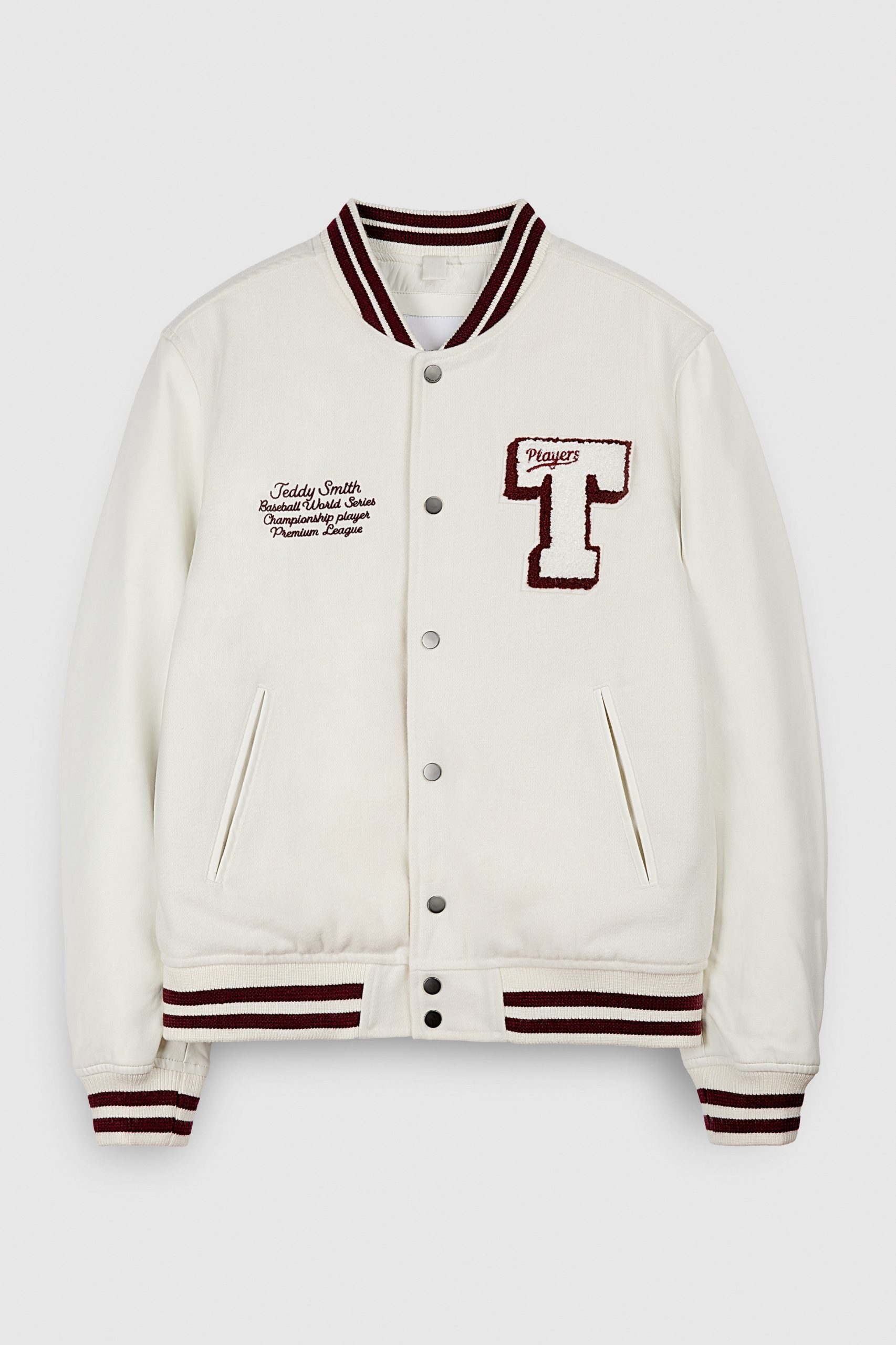 veste-teddy-homme-947nru-1.jpg Blouson Teddy B ROMEO CREAM S – Image 1
